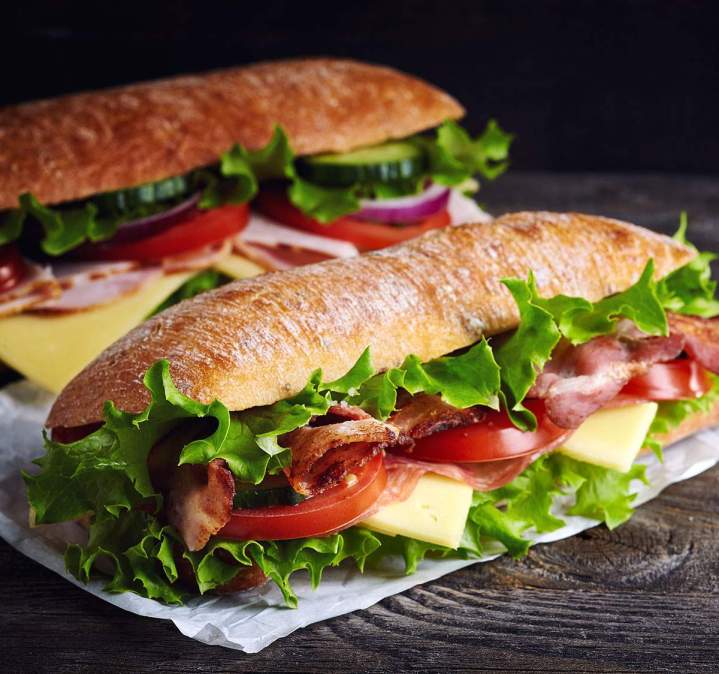 Des sandwichs caribéens, frais et savoureux